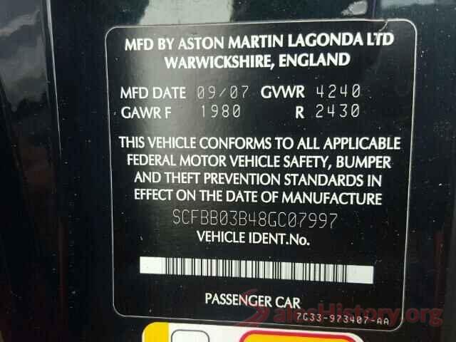 1C4NJPBA5HD140647 2008 ASTON MARTIN ALL MODELS