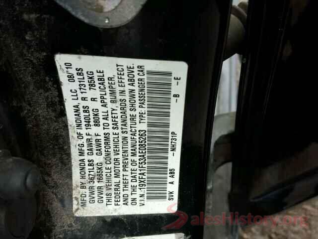 KNMAT2MV2LP508544 2010 HONDA CIVIC