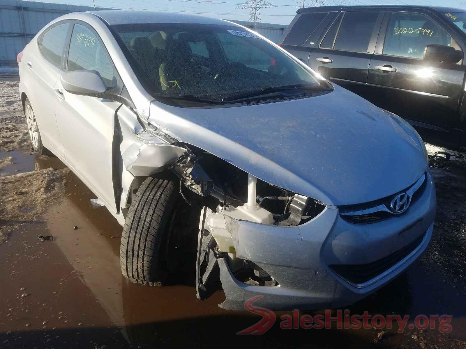 3N1CN7AP3JL836461 2011 HYUNDAI ELANTRA