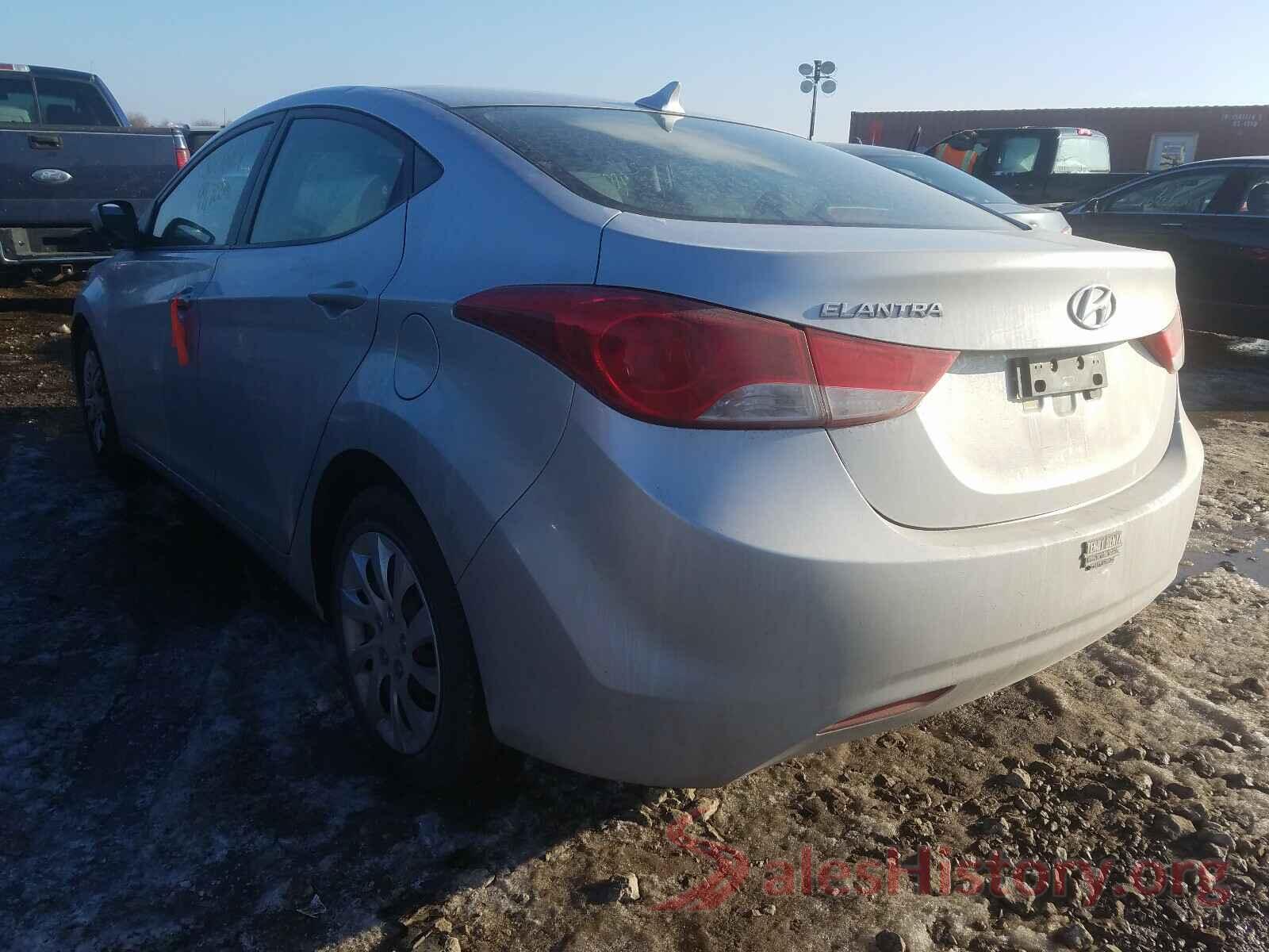 3N1CN7AP3JL836461 2011 HYUNDAI ELANTRA