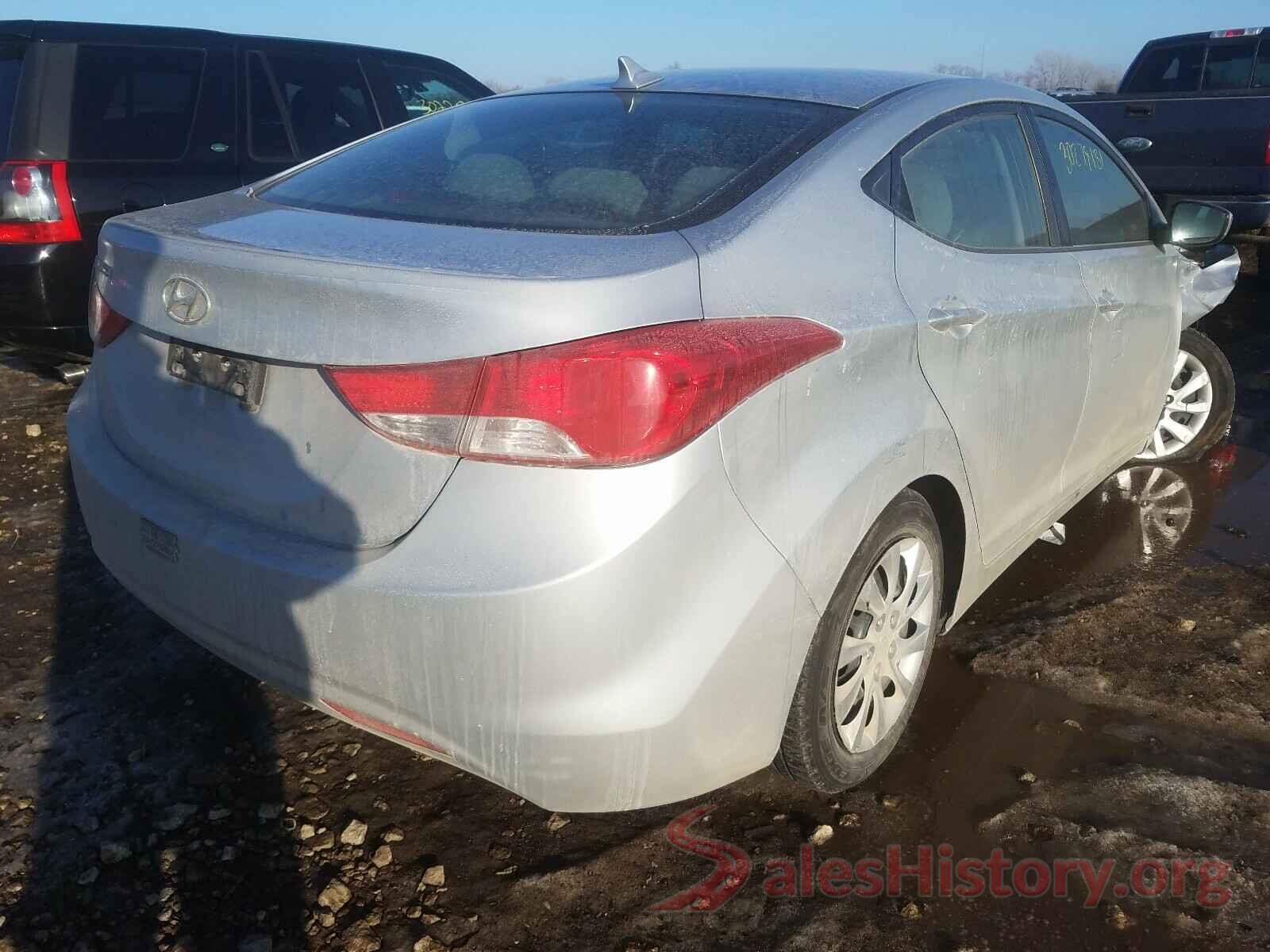 3N1CN7AP3JL836461 2011 HYUNDAI ELANTRA