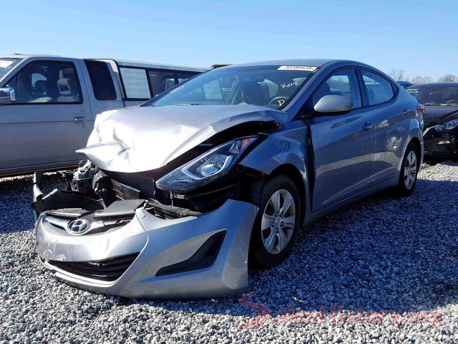 3N1CN7AP8KL821259 2016 HYUNDAI ELANTRA