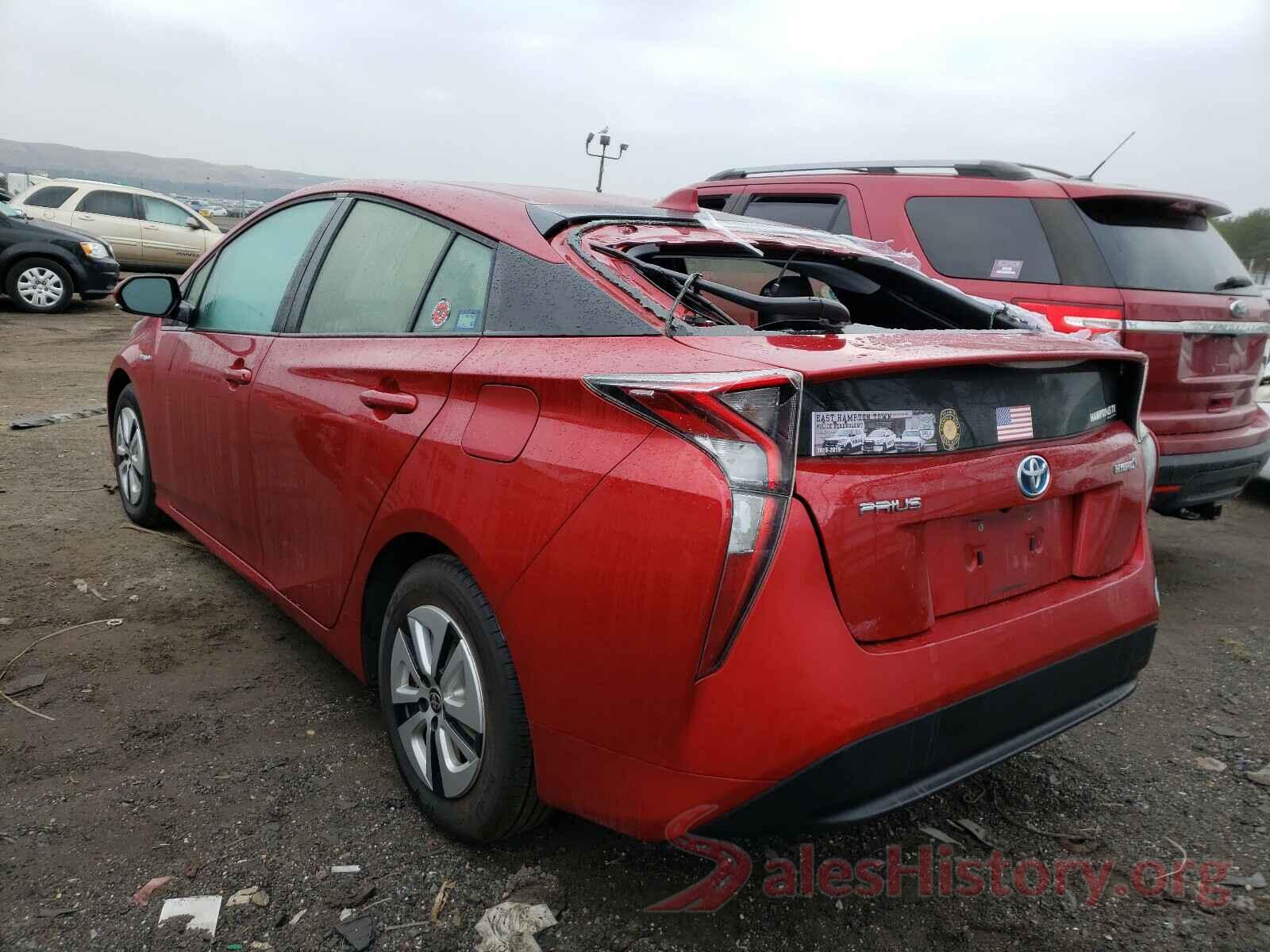 JTDKARFU5G3505626 2016 TOYOTA PRIUS