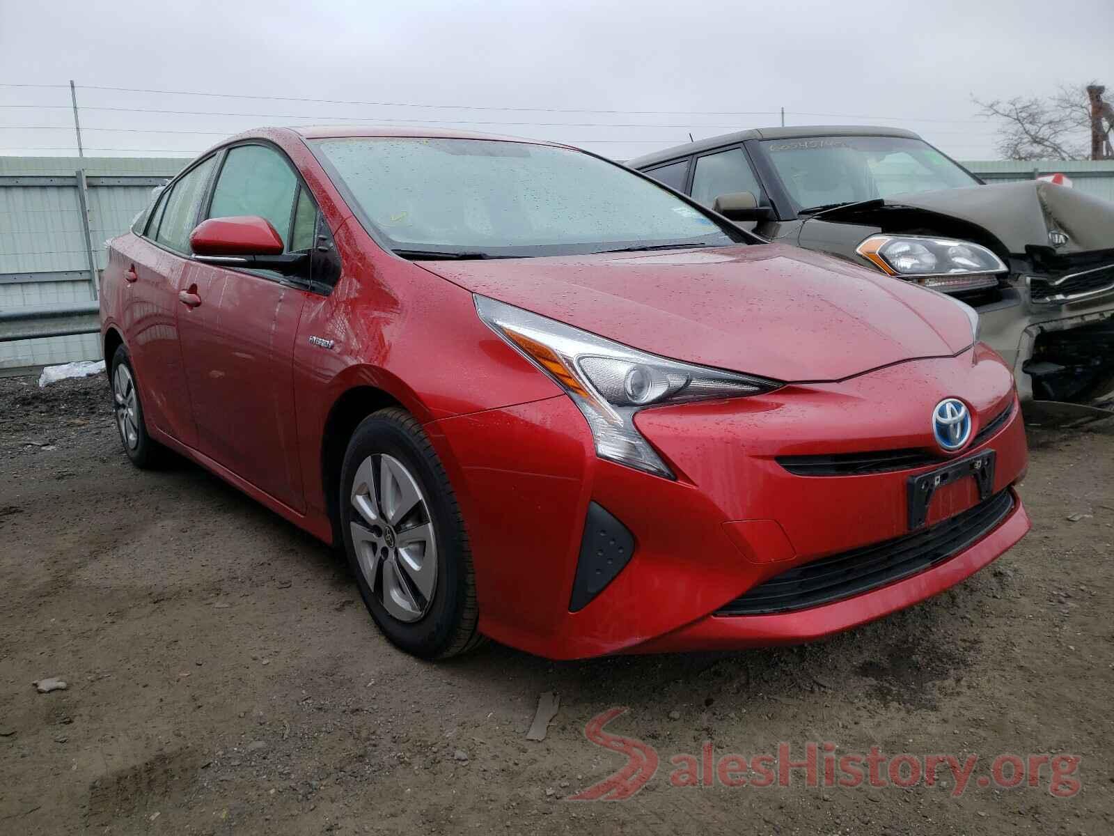 JTDKARFU5G3505626 2016 TOYOTA PRIUS