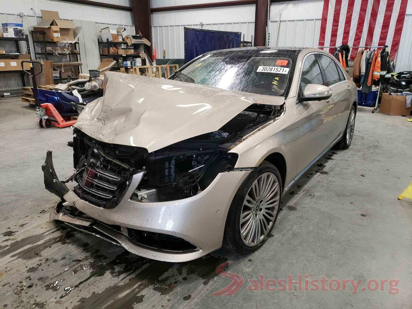 WDDUG8DB5KA454884 2019 MERCEDES-BENZ S CLASS