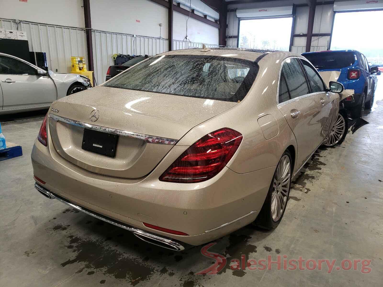 WDDUG8DB5KA454884 2019 MERCEDES-BENZ S CLASS