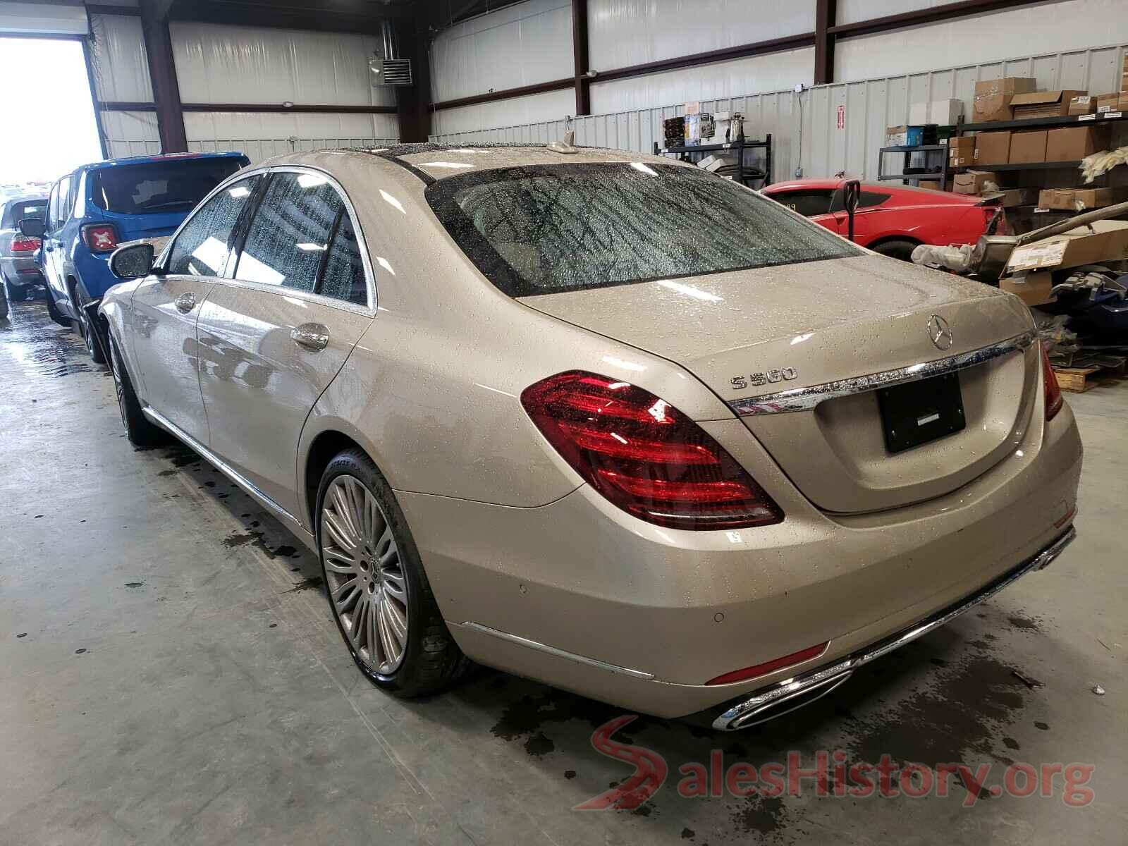 WDDUG8DB5KA454884 2019 MERCEDES-BENZ S CLASS