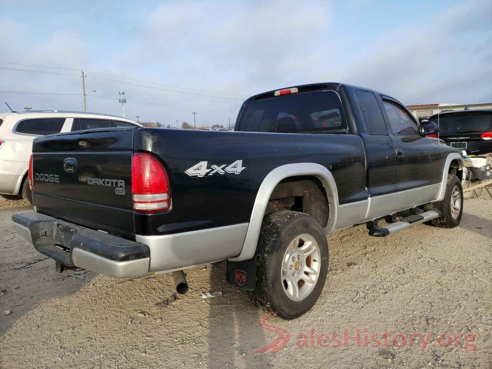 5NPD74LF6JH349432 2004 DODGE DAKOTA