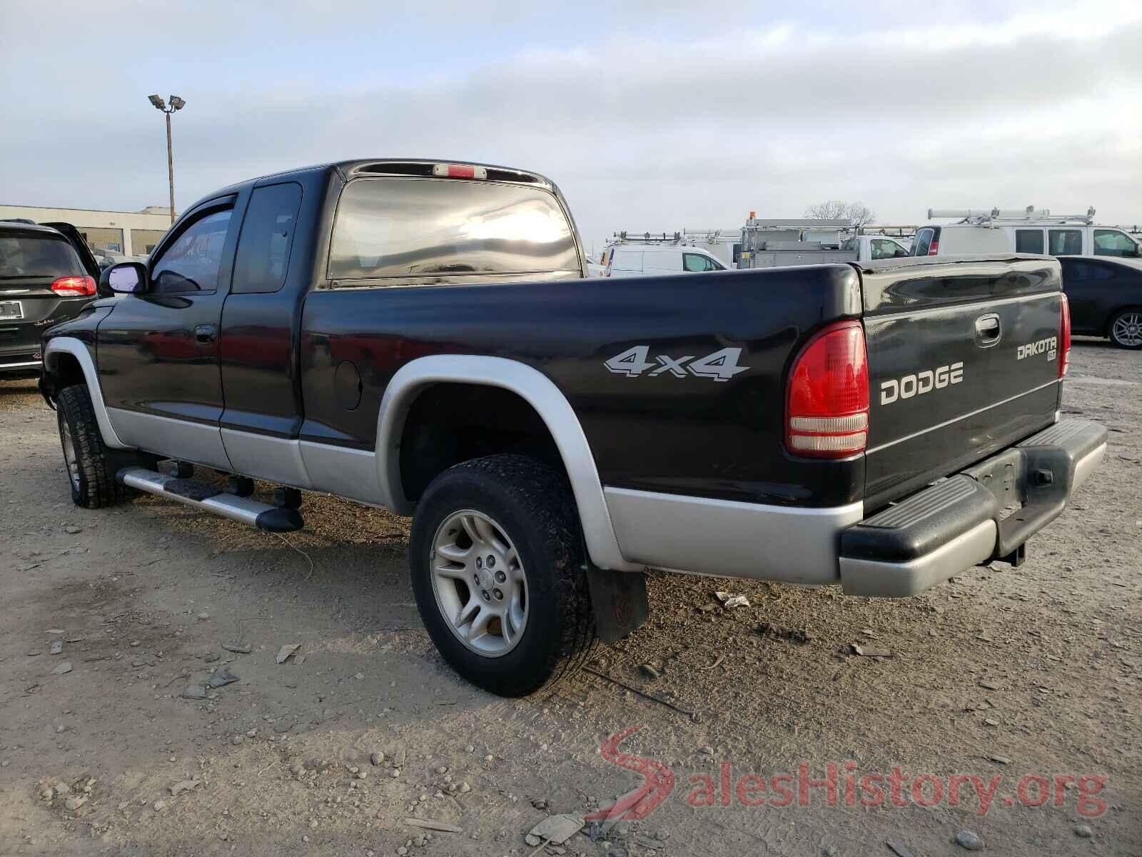 5NPD74LF6JH349432 2004 DODGE DAKOTA