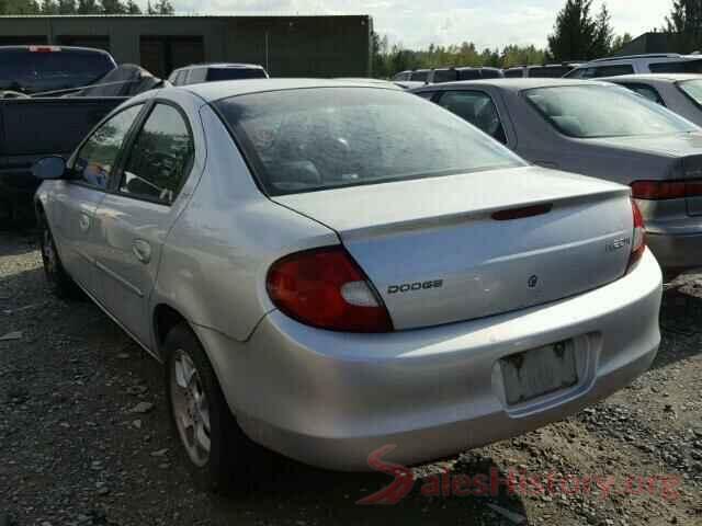 KNDPN3AC2K7544391 2001 DODGE NEON