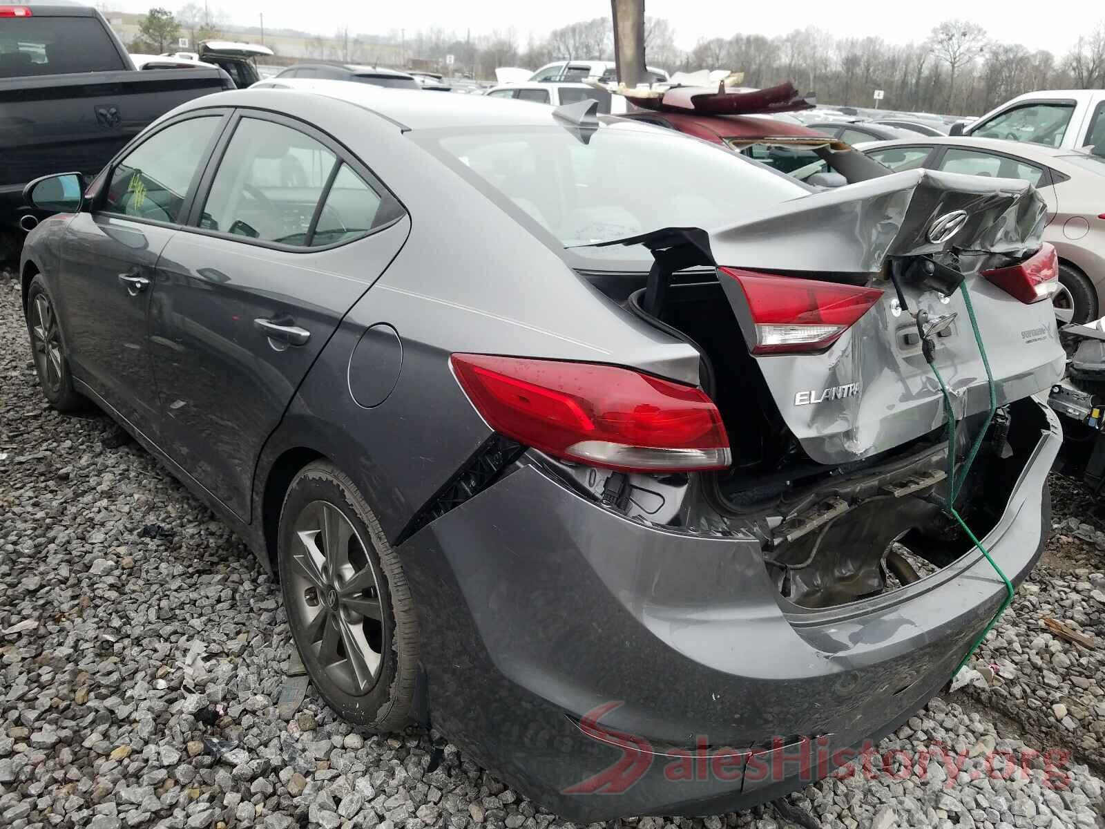 3N1AB7AP6HY240872 2018 HYUNDAI ELANTRA