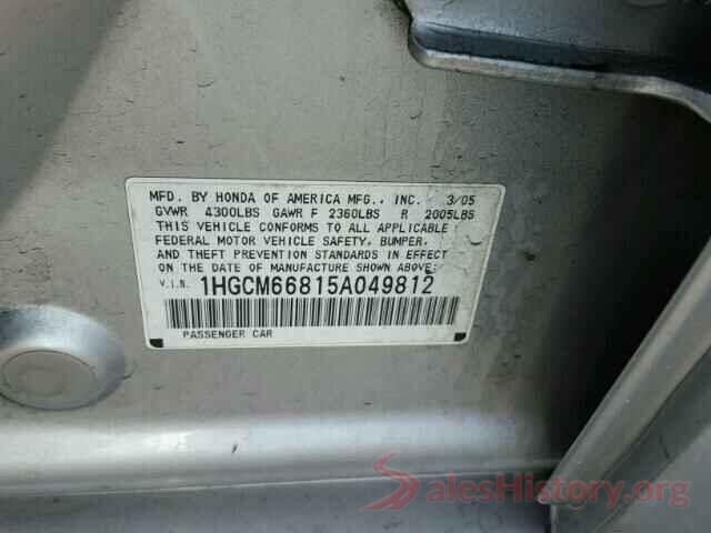 1N6AD0ER6KN776121 2005 HONDA ACCORD