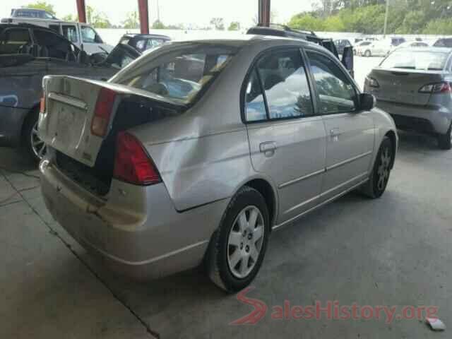 1VWAT7A37HC047885 2001 HONDA CIVIC