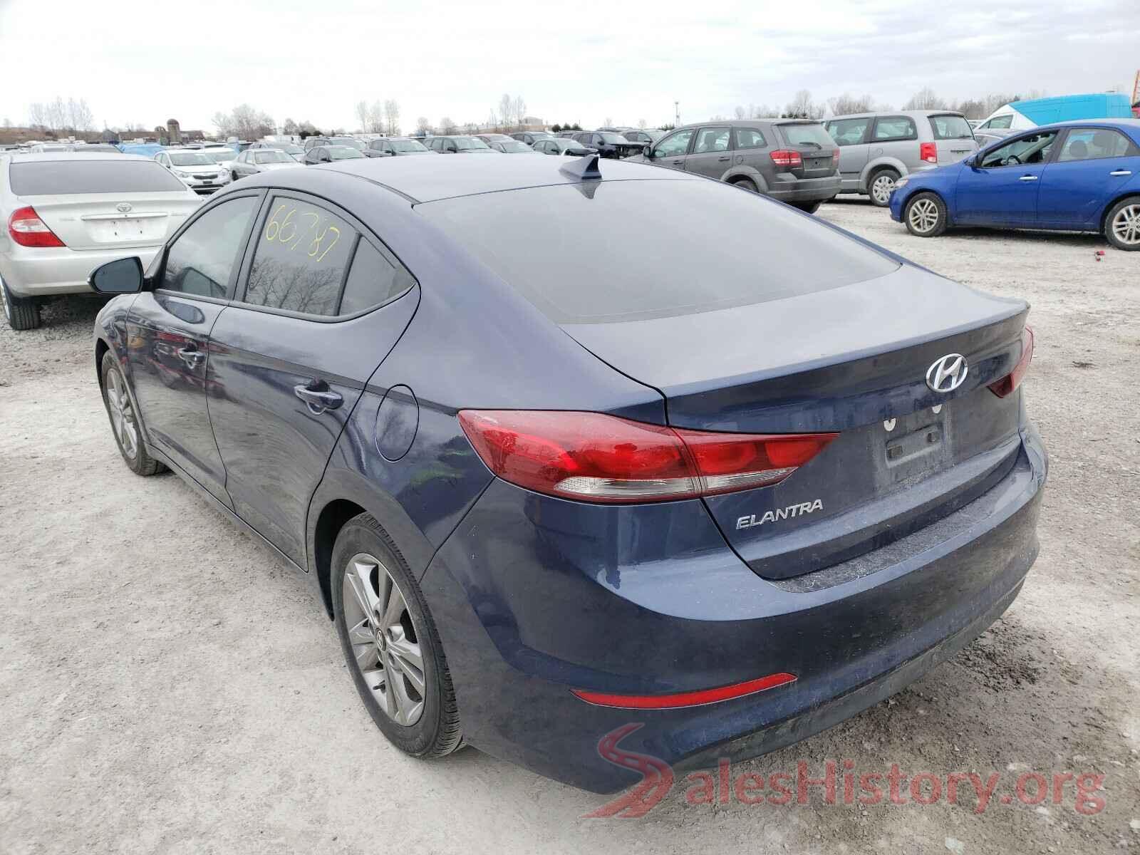 KMHD84LF2HU360694 2017 HYUNDAI ELANTRA