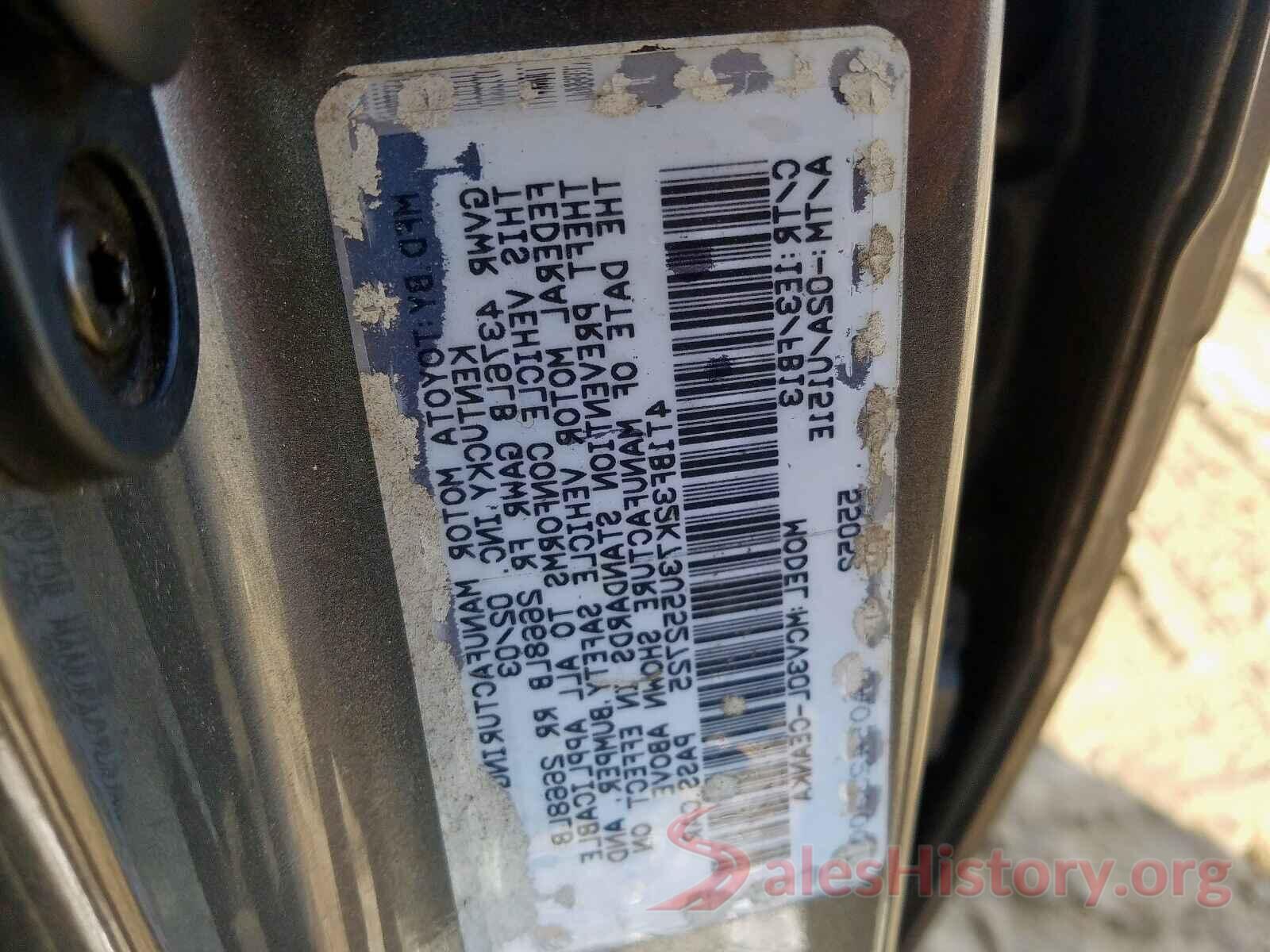 3TMCZ5ANXJM148276 2003 TOYOTA CAMRY