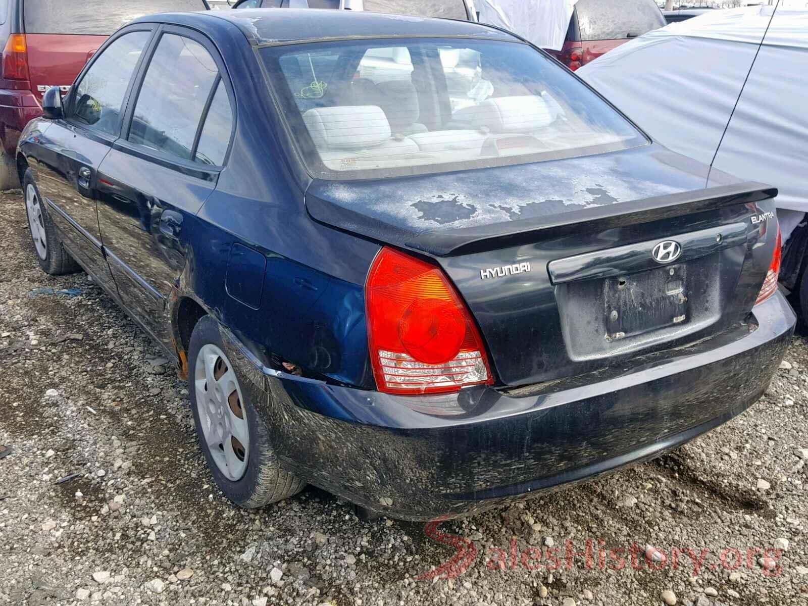 WDDSJ4GB7HN400632 2004 HYUNDAI ELANTRA