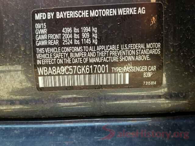 1G1BC5SM7H7155332 2016 BMW 3 SERIES