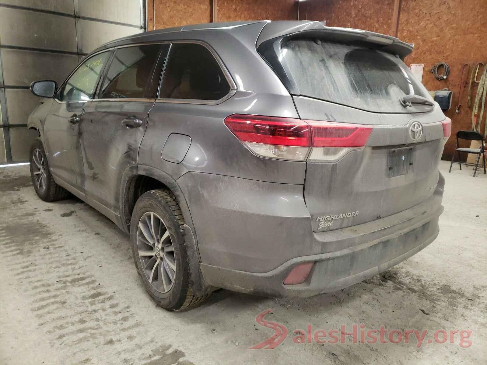 5TDJZRFH1JS525658 2018 TOYOTA HIGHLANDER