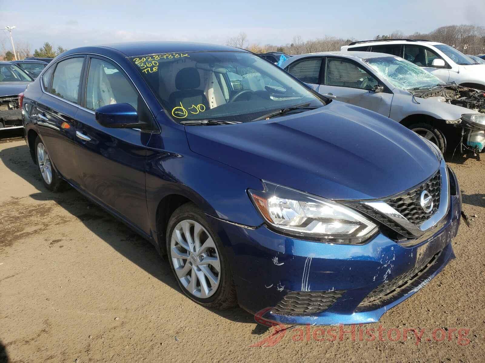 3N1AB7AP1KY225011 2019 NISSAN SENTRA