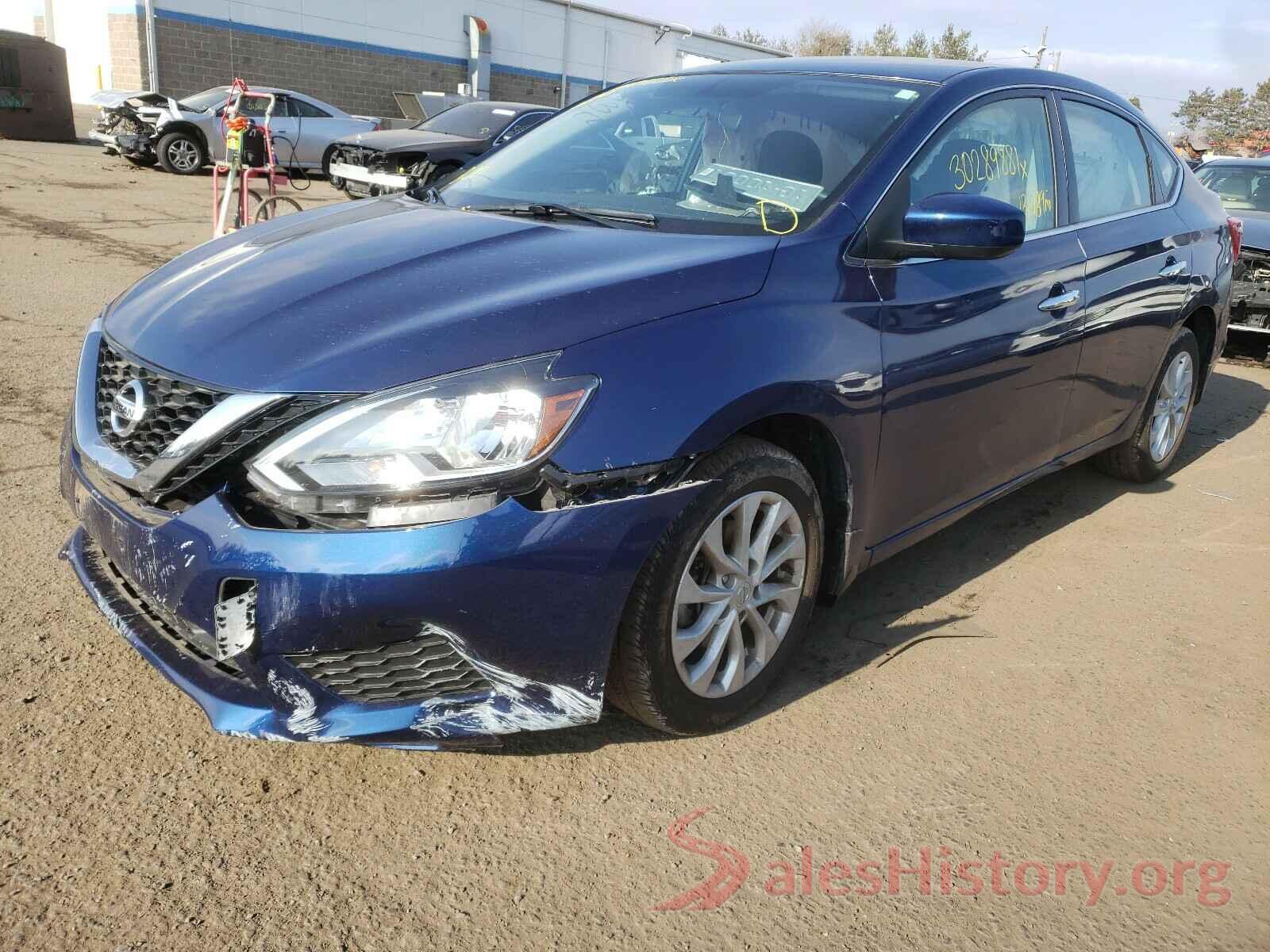 3N1AB7AP1KY225011 2019 NISSAN SENTRA