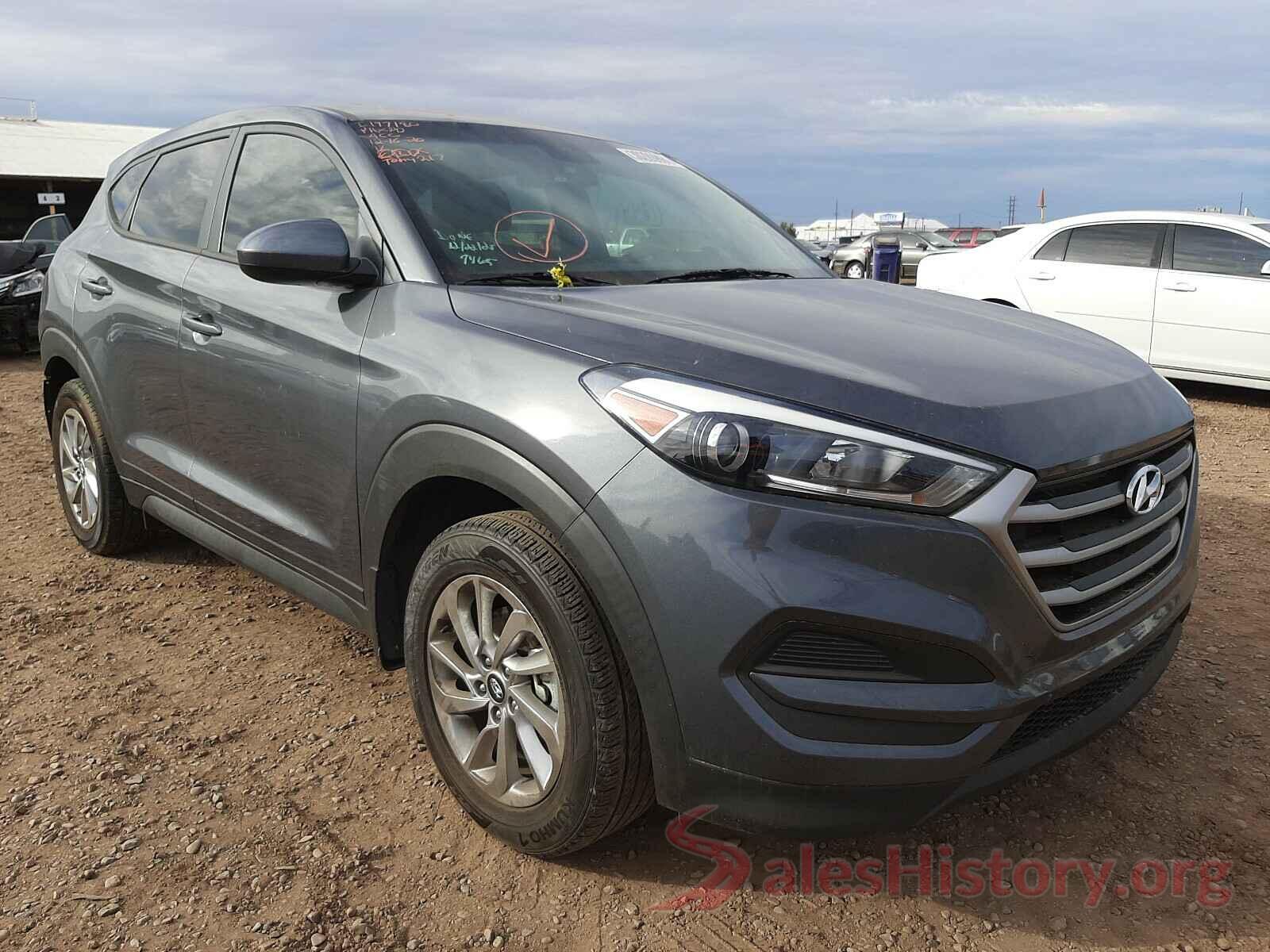 KM8J23A49JU700302 2018 HYUNDAI TUCSON