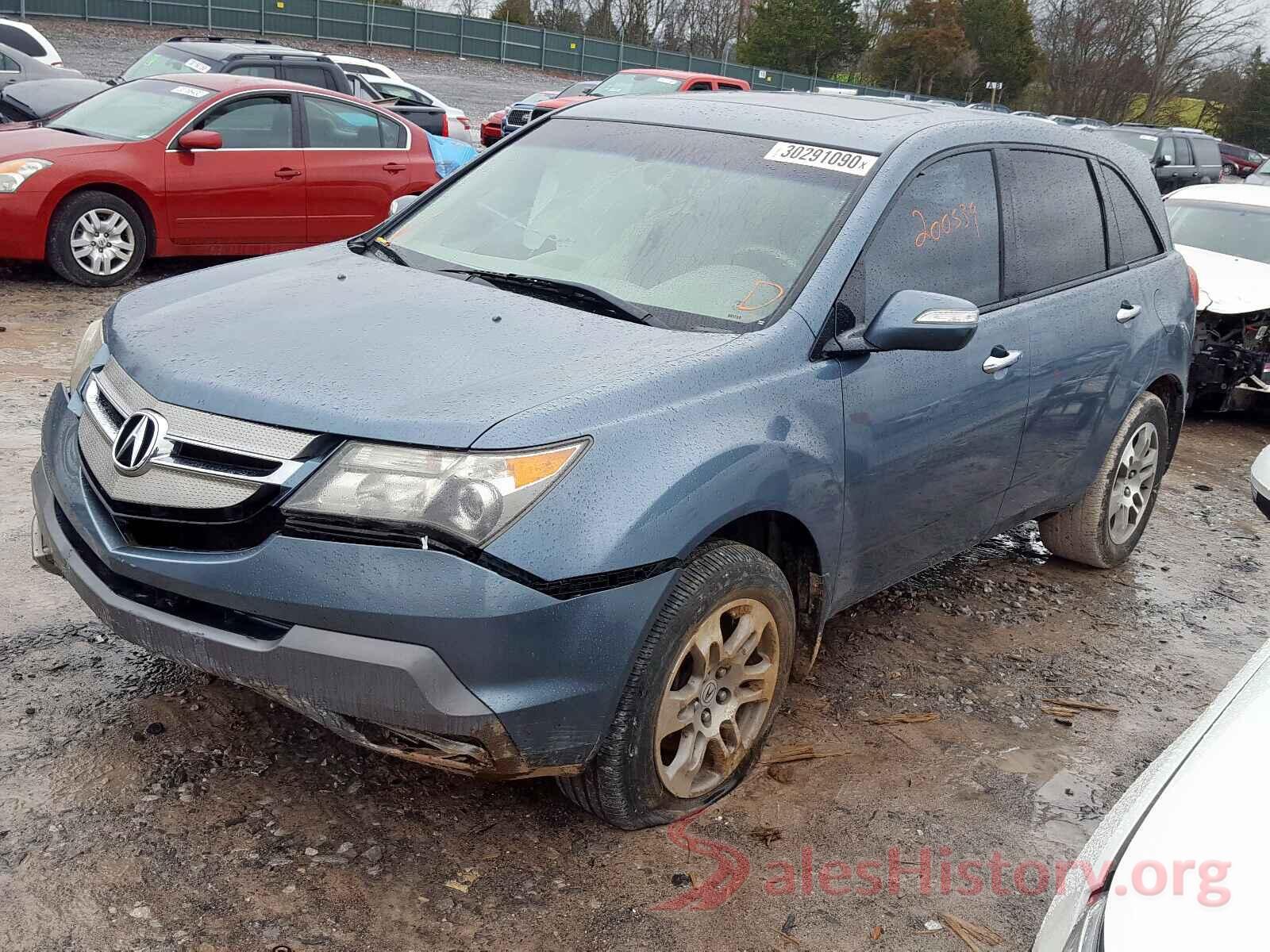 1GCRYEEDXLZ346307 2007 ACURA MDX