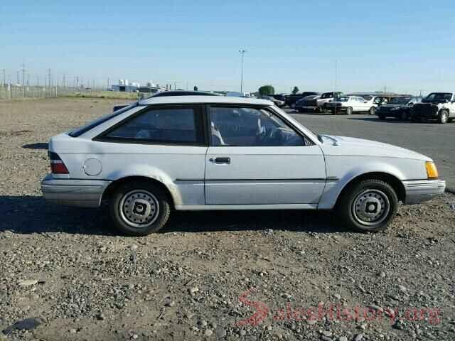 SALEP7RU5M2038651 1988 FORD ESCORT