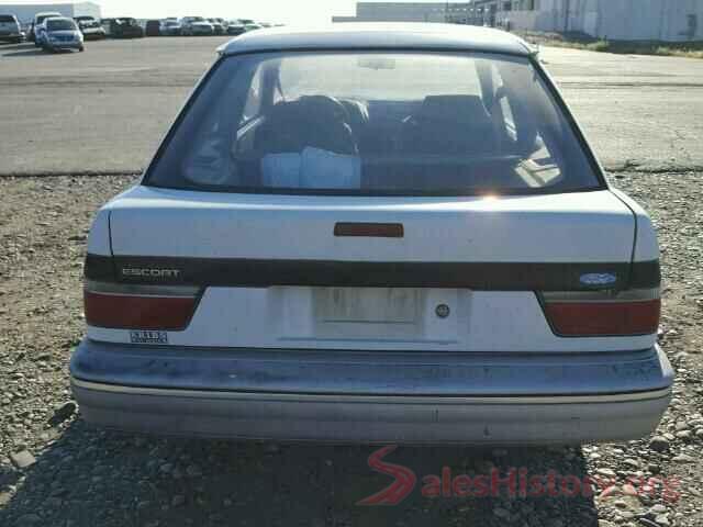 SALEP7RU5M2038651 1988 FORD ESCORT