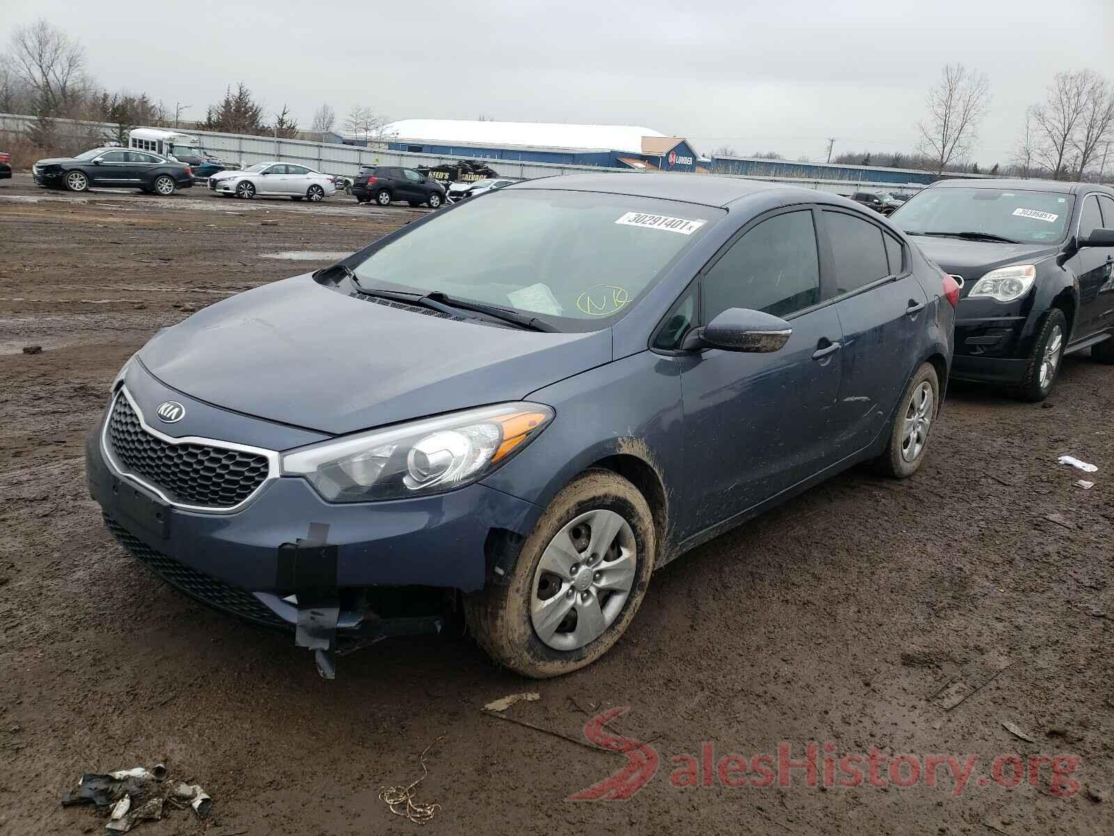 KNAFX4A69G5555667 2016 KIA FORTE