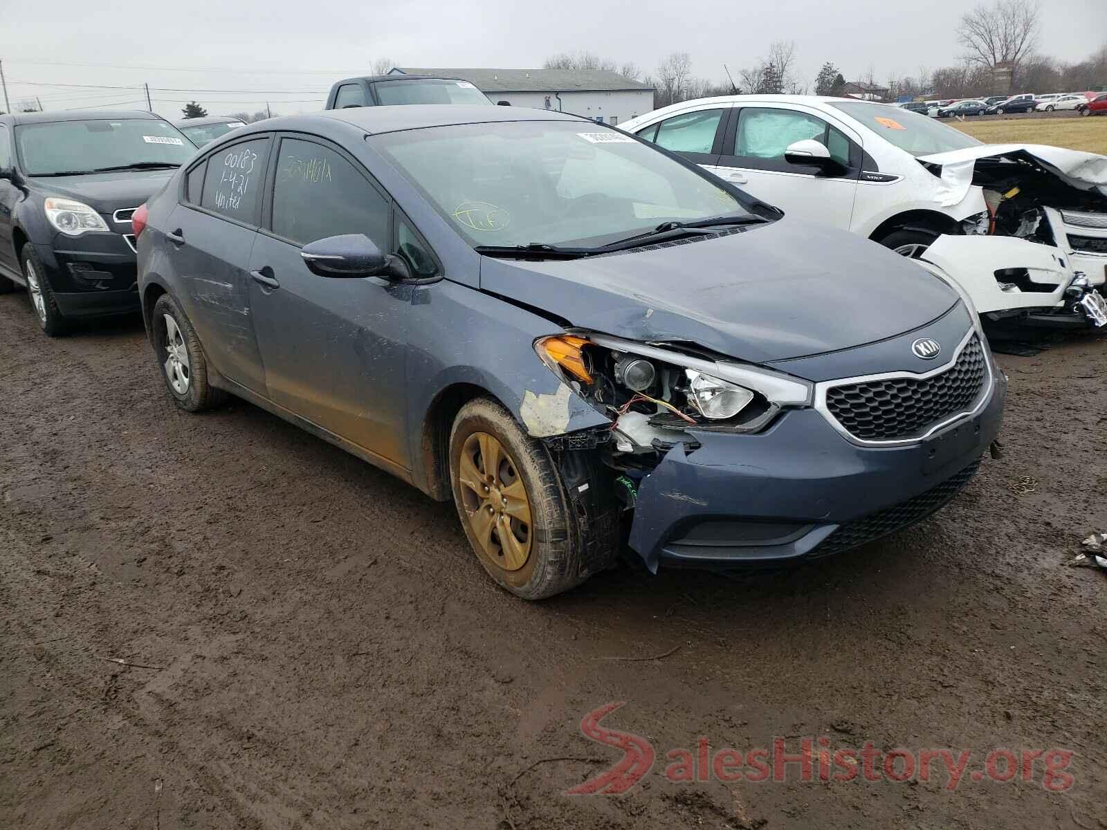 KNAFX4A69G5555667 2016 KIA FORTE