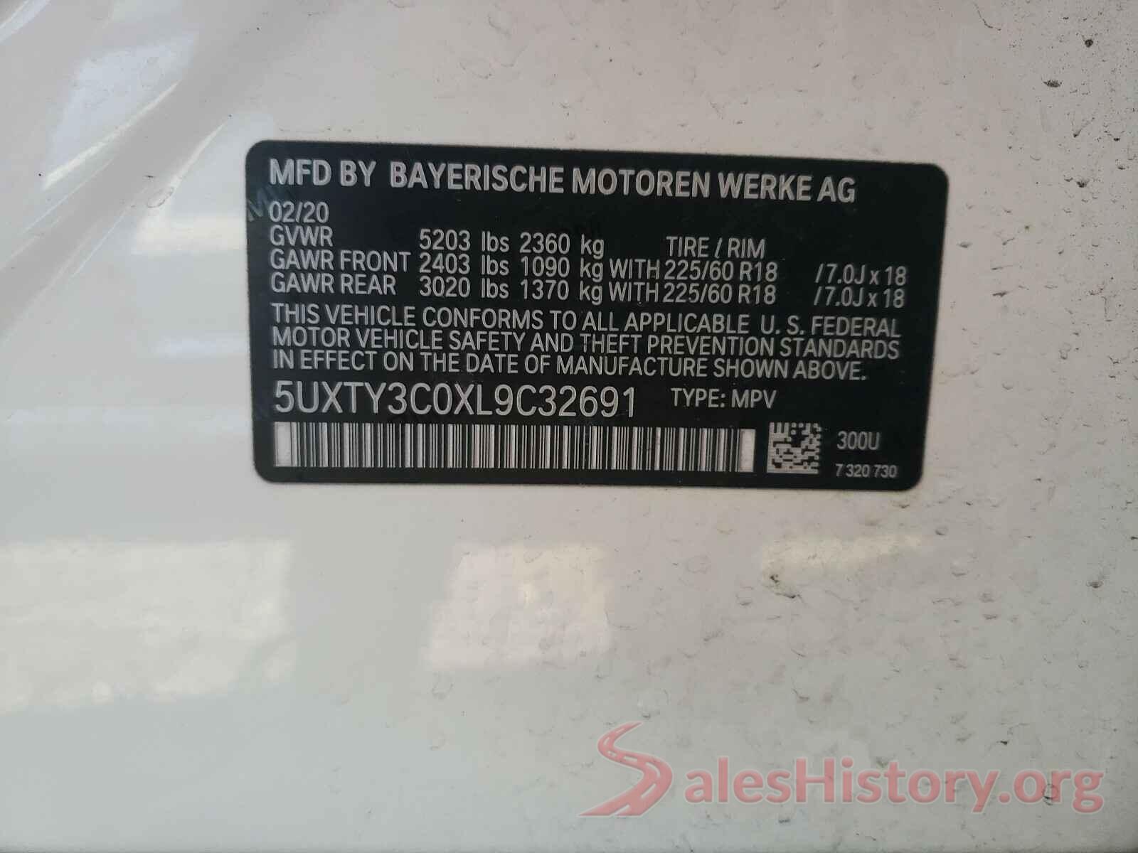 1G1ZE5ST8GF353440 2020 BMW X3