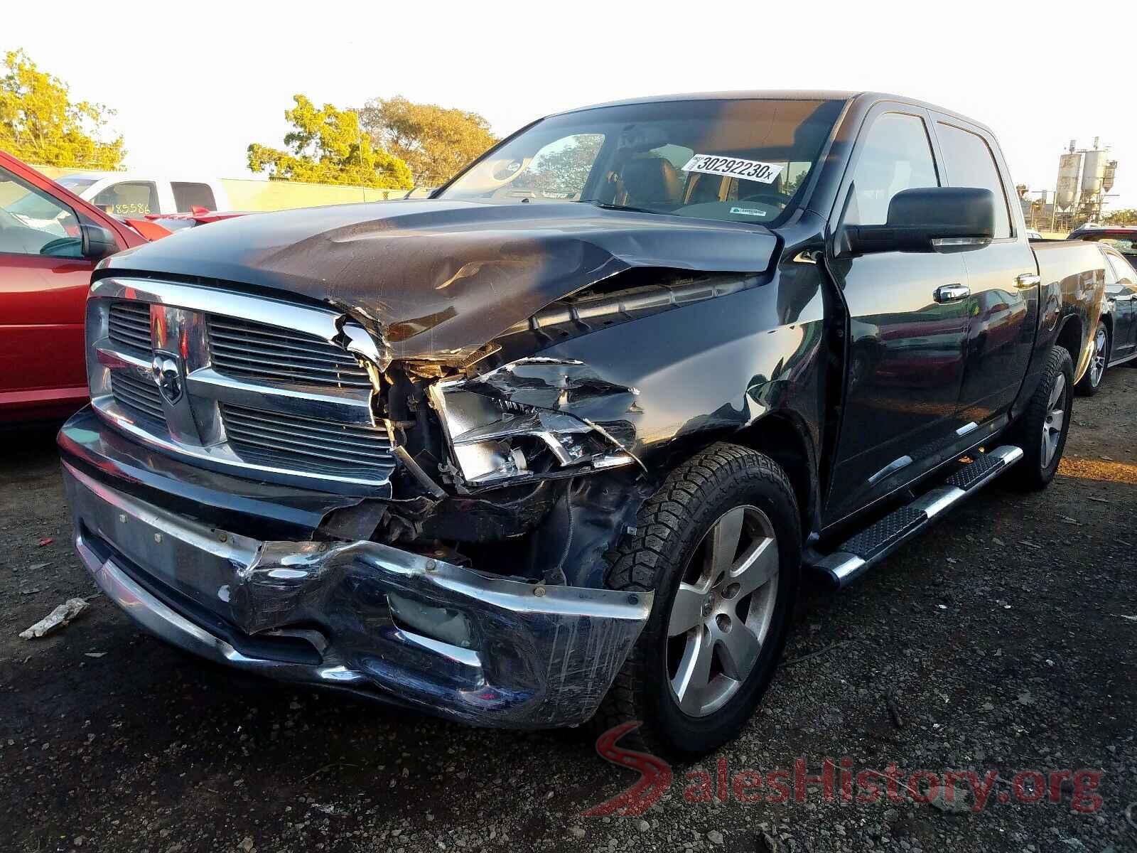 5TFRX5GN2JX126032 2011 DODGE RAM 1500