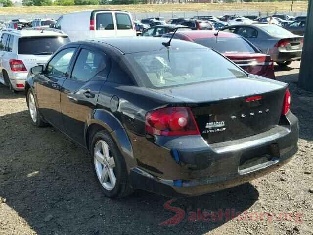 1FMCU0F72JUA63547 2013 DODGE AVENGER