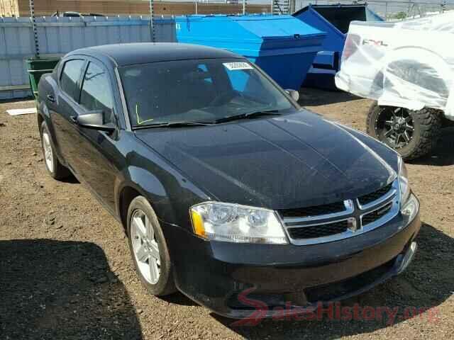 1FMCU0F72JUA63547 2013 DODGE AVENGER