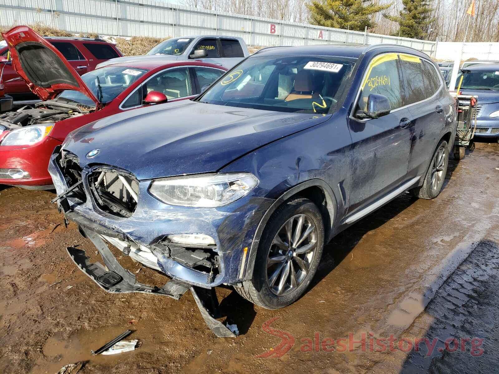 5UXTR9C53KLD95101 2019 BMW X3