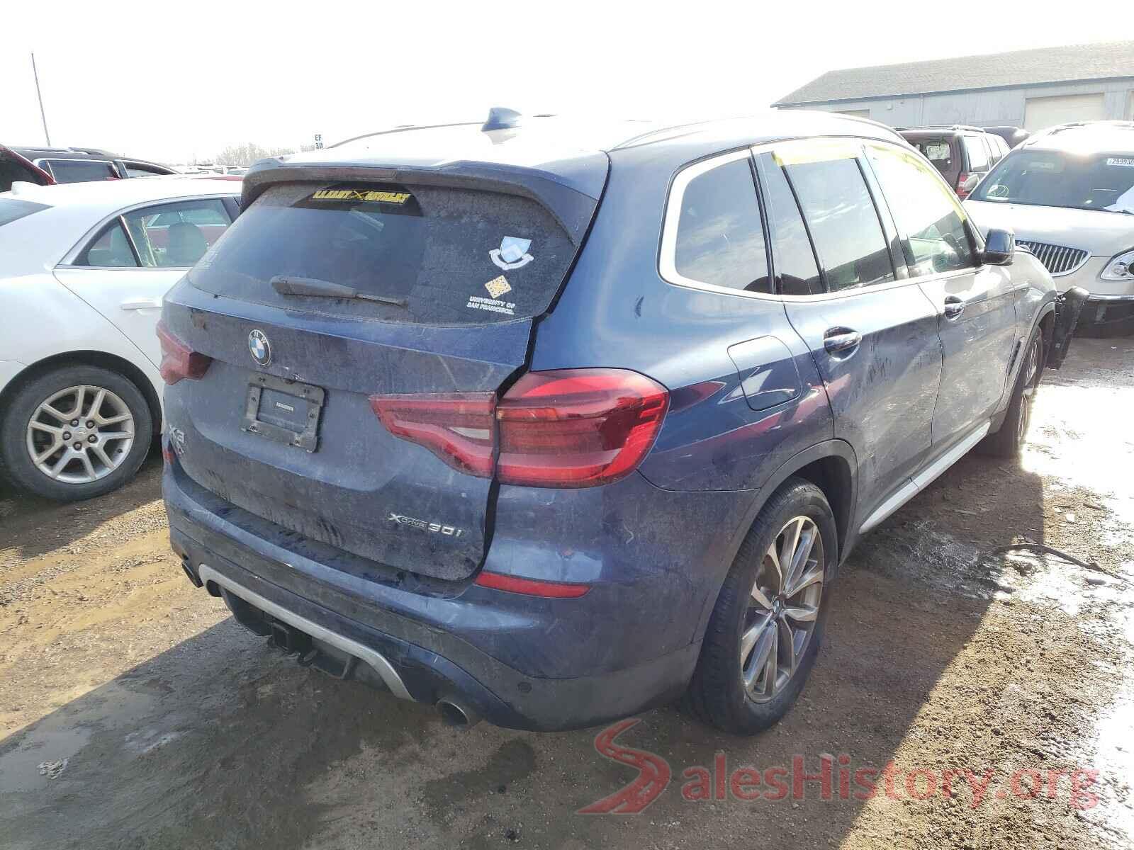 5UXTR9C53KLD95101 2019 BMW X3