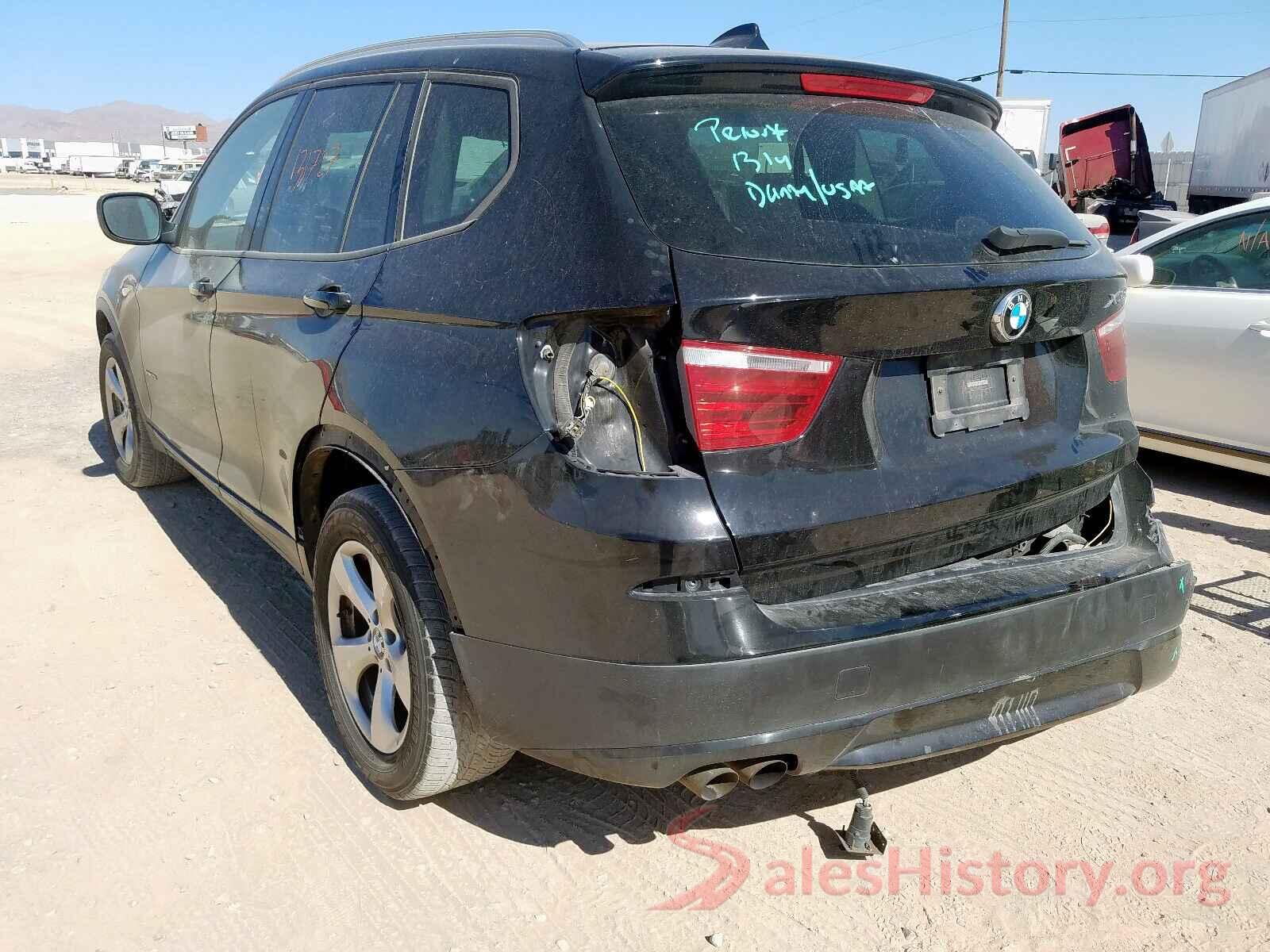 5YJXCBE2XGF016603 2012 BMW X3