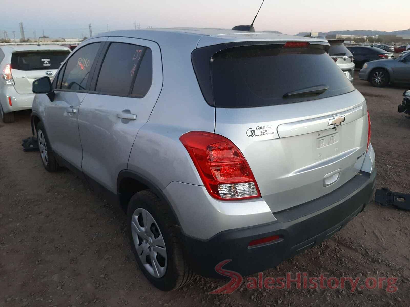 3GNCJKSB5GL184361 2016 CHEVROLET TRAX