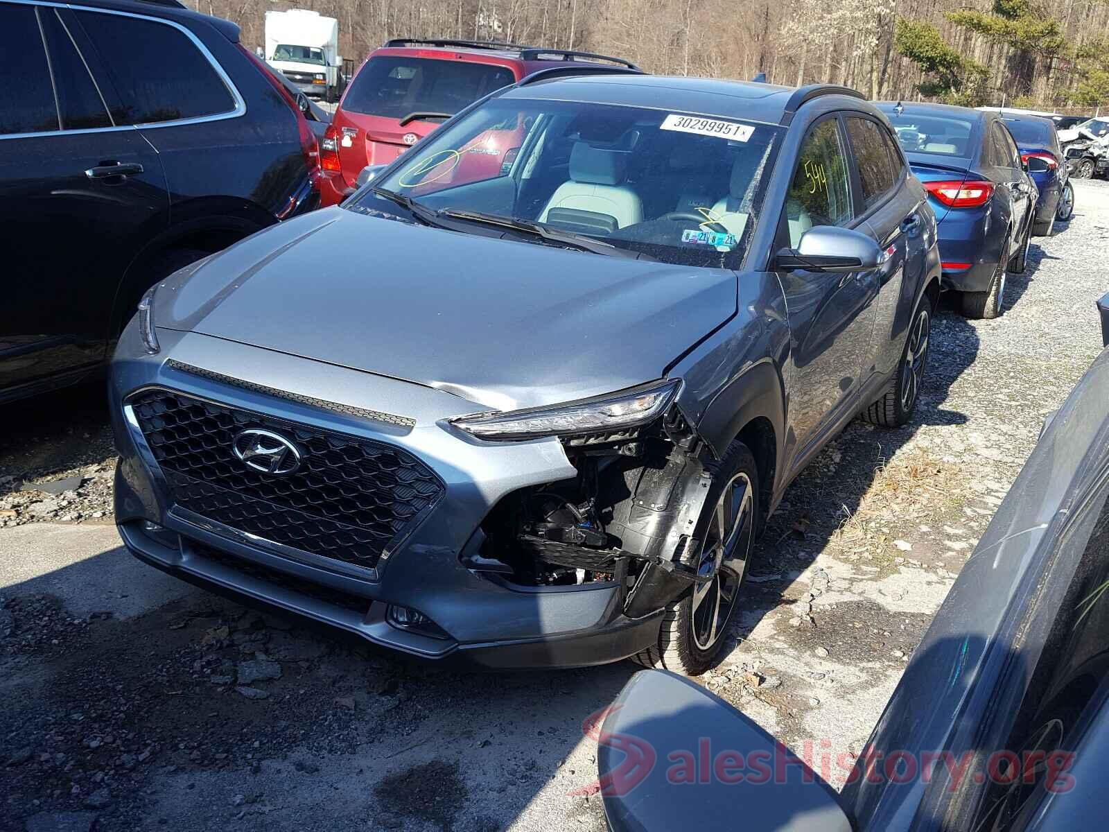 JTEBU5JR0K5640802 2021 HYUNDAI KONA