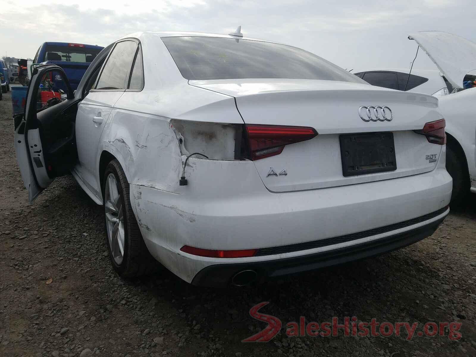 WAUKMAF49HN039212 2017 AUDI A4