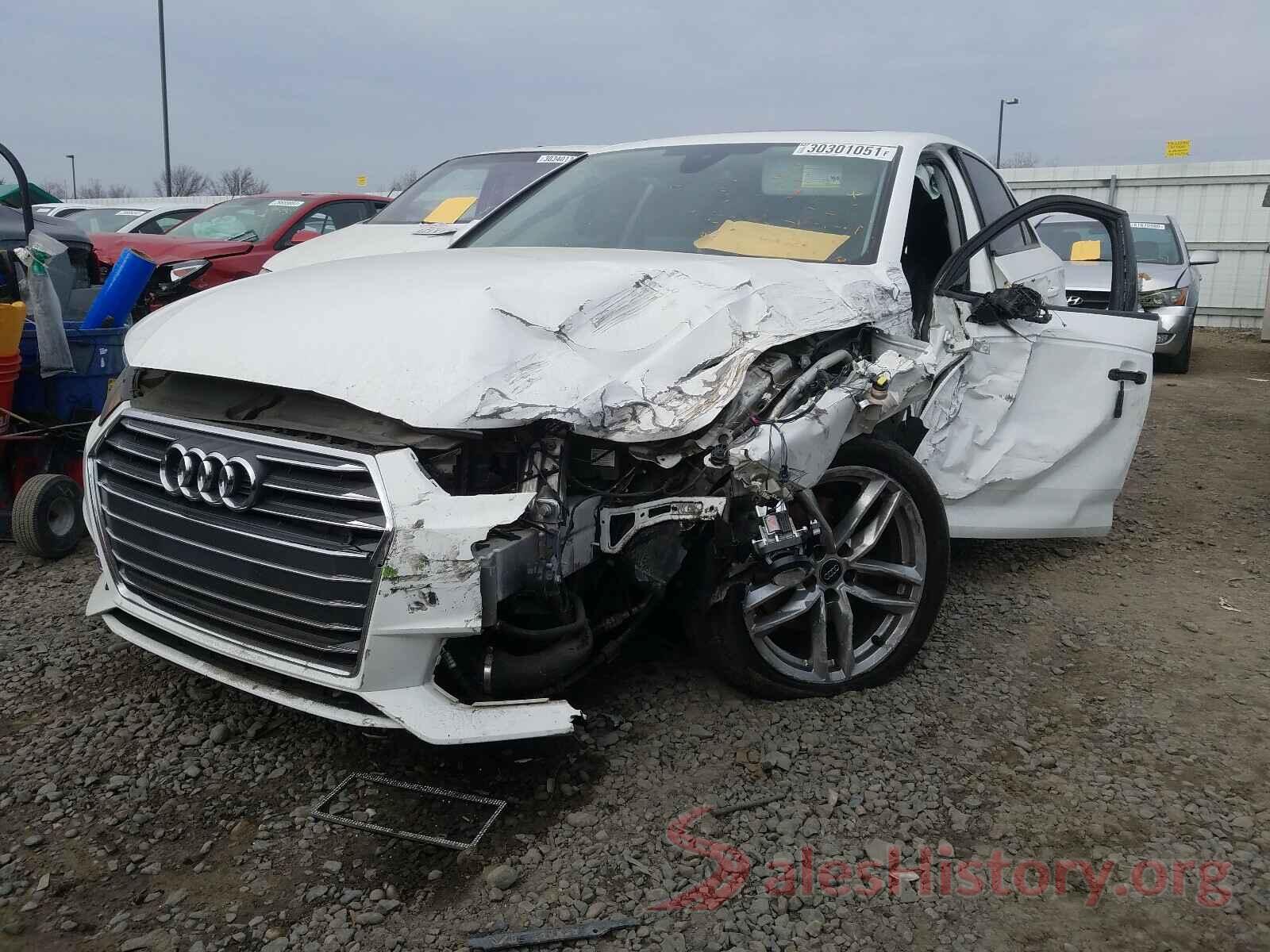 WAUKMAF49HN039212 2017 AUDI A4