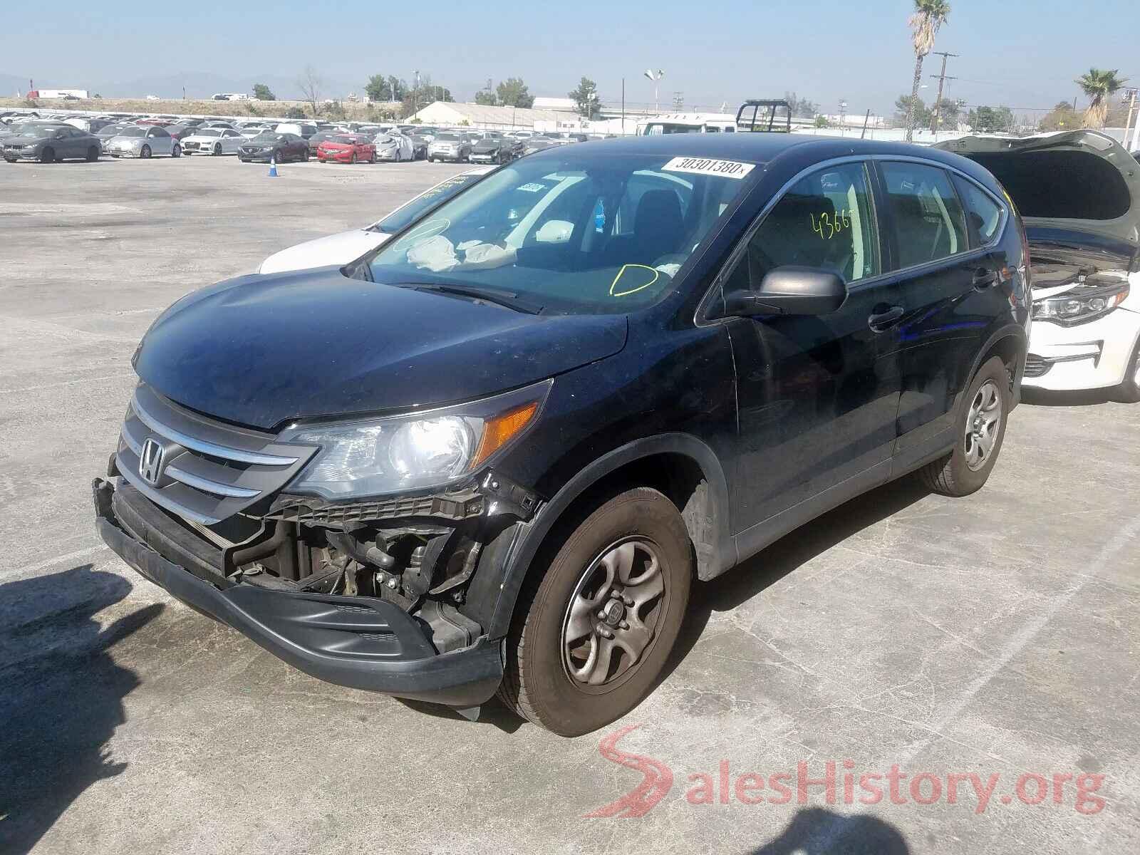 4T1B11HK3JU509166 2012 HONDA CRV