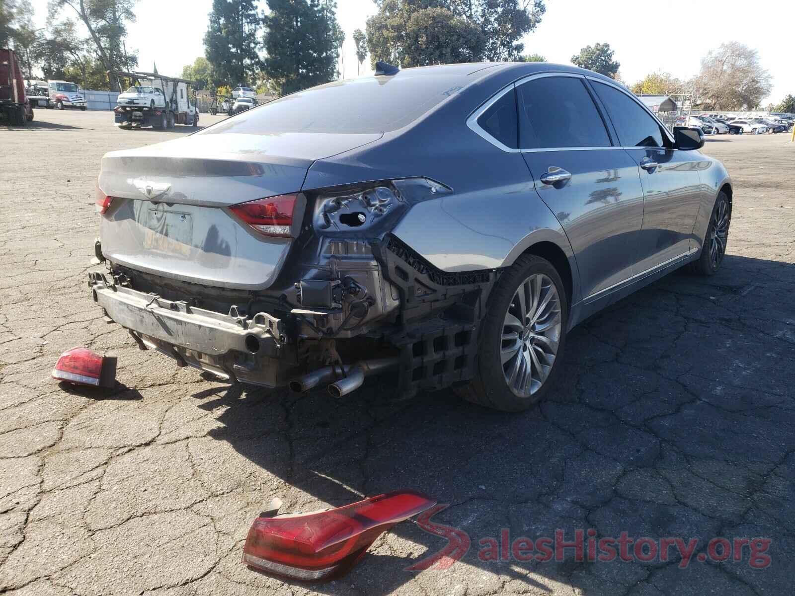 JA4AP3AU9HZ052540 2015 HYUNDAI GENESIS