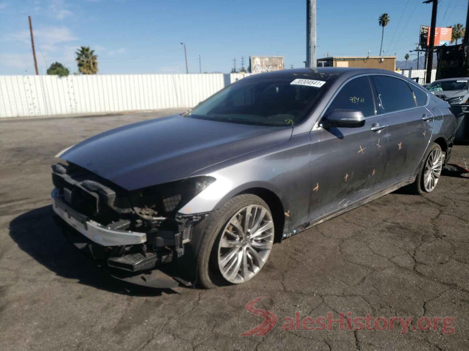 JA4AP3AU9HZ052540 2015 HYUNDAI GENESIS