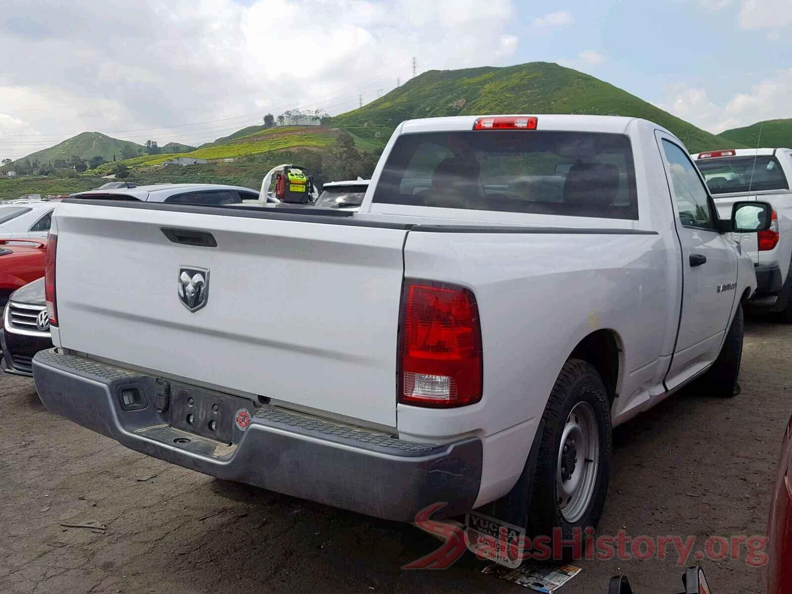 KMHCT4AE3HU368436 2011 DODGE RAM 1500