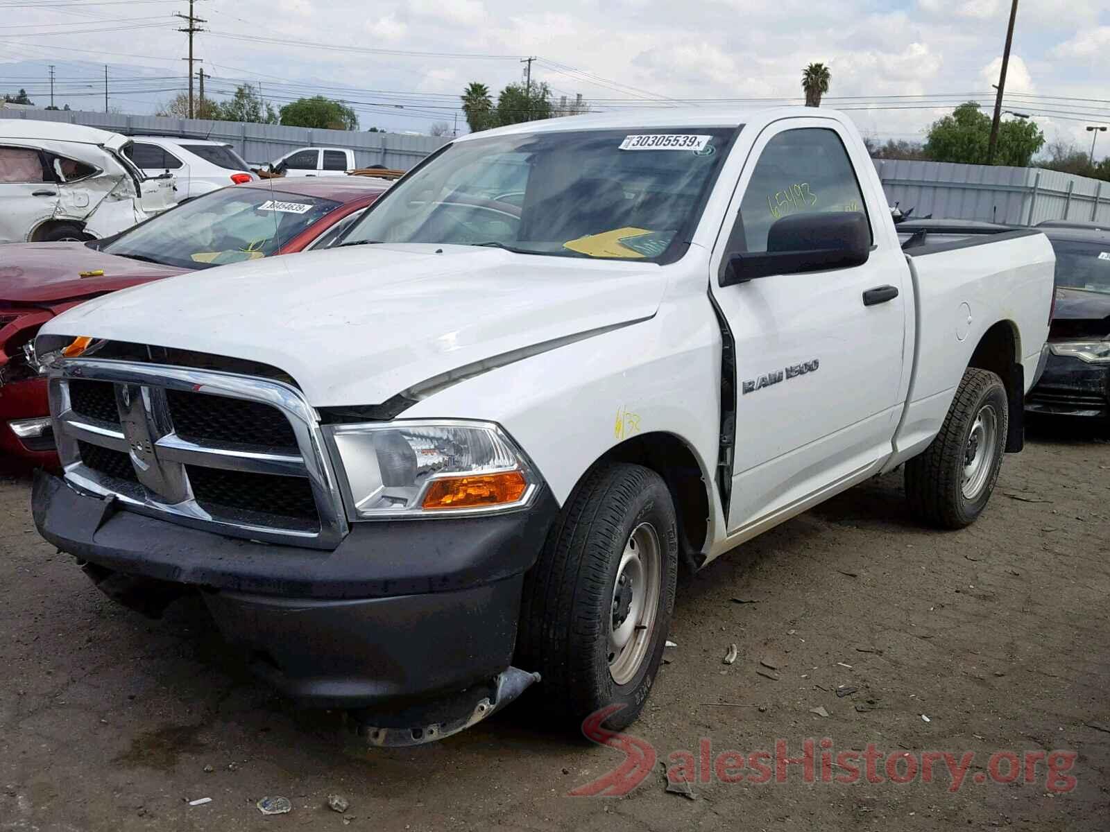 KMHCT4AE3HU368436 2011 DODGE RAM 1500