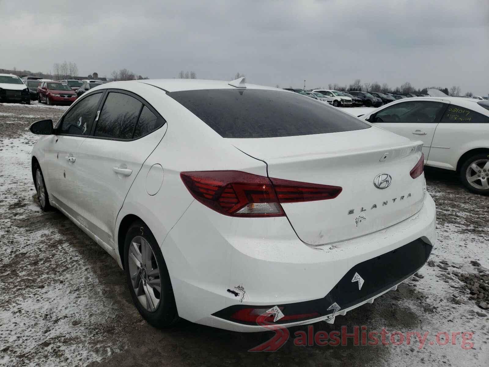 KMHD84LFXKU801303 2019 HYUNDAI ELANTRA