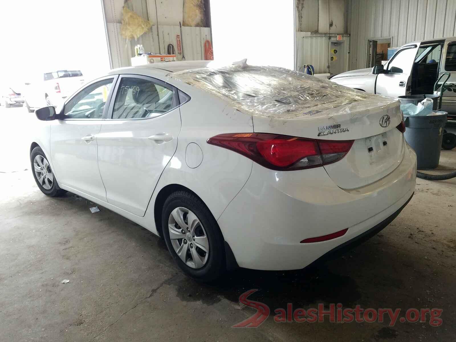 5NPDH4AE3GH733765 2016 HYUNDAI ELANTRA