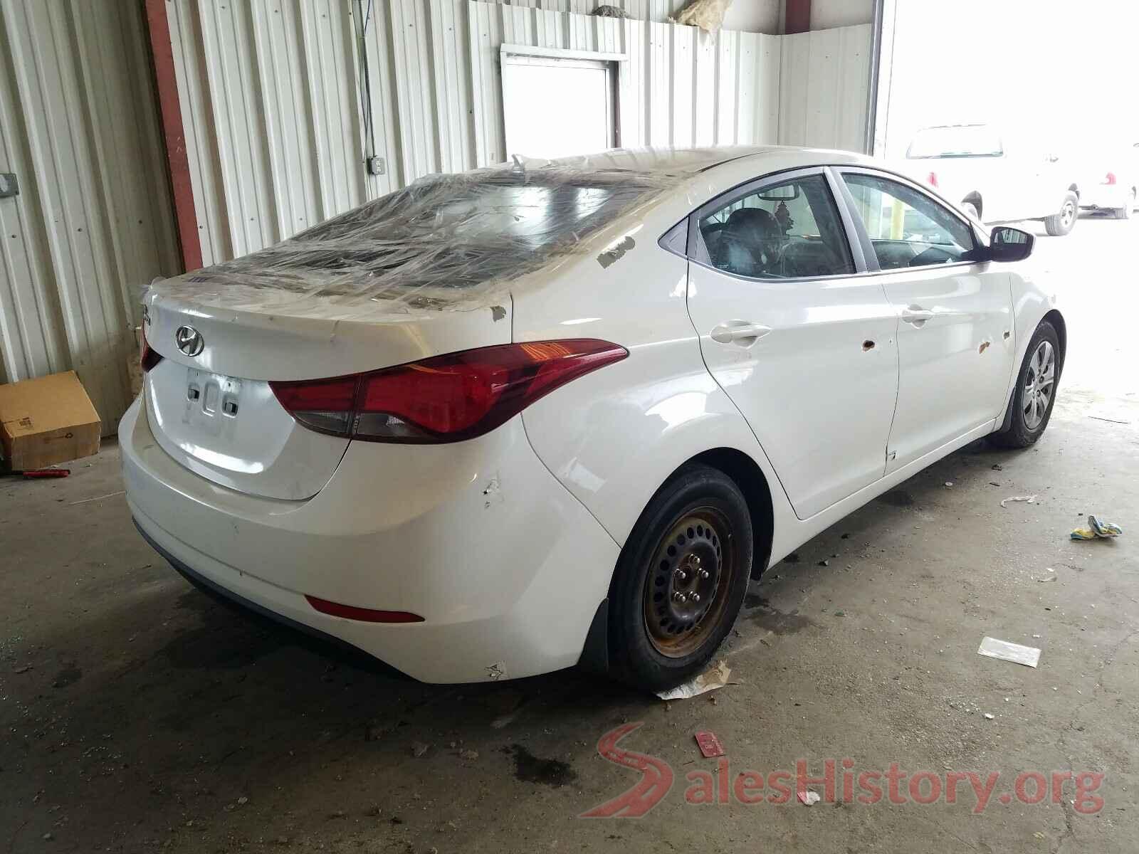 5NPDH4AE3GH733765 2016 HYUNDAI ELANTRA