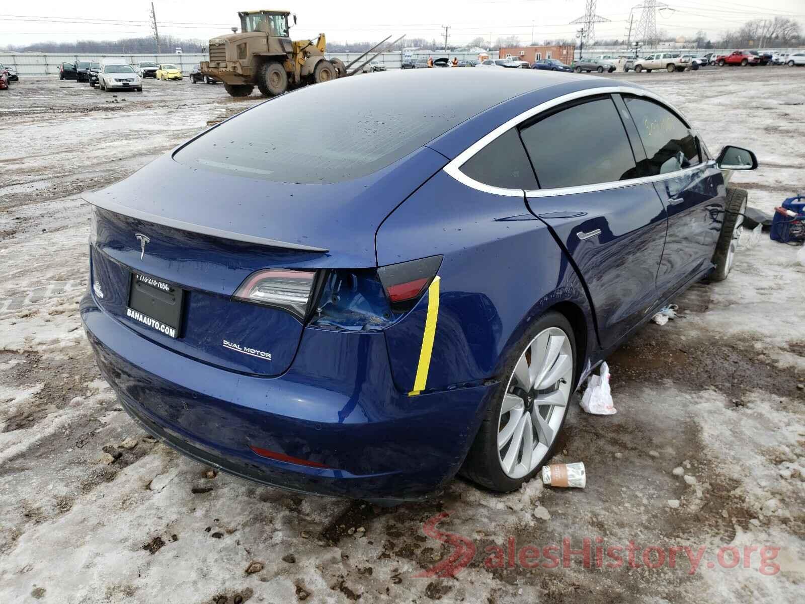 5YJ3E1EB7KF477625 2019 TESLA MODEL 3